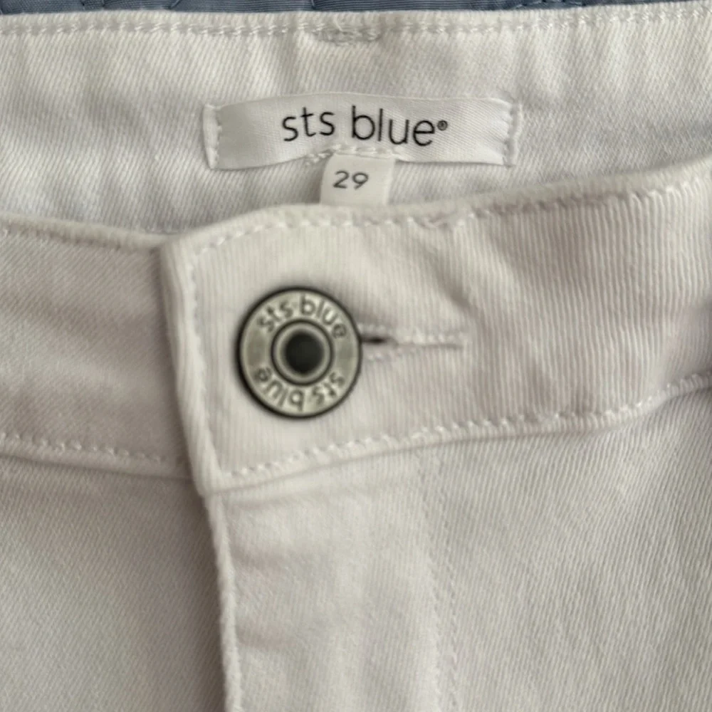 sts blue white denim shorts - Picture 4 of 6